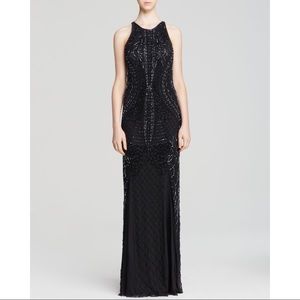 Aidan Mattox Women's Black Gown